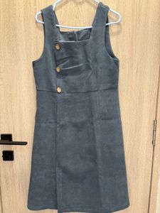 Cute Button Detail Dress