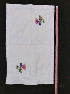 Floral Embroidered Pillow Covers (Set of 4)