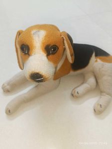 Cute Dog/soft Toy+ Wooden Toy