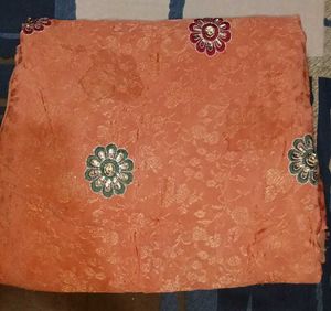 Elegant Embroidered Saree