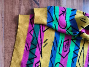 Vintage Patterned korean Sweater