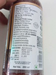 WOW Argan Oil Shampoo