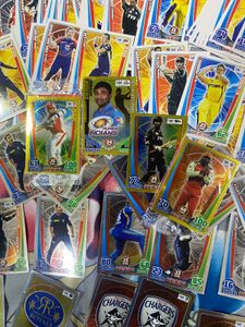Cricket Attax 2012 Lot – Golds, Silvers, Bases, Bo