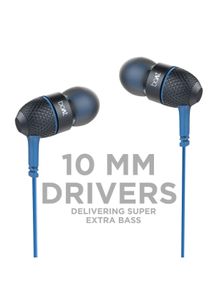Boats Bassheads  180 Wired Earphones ( Blue )