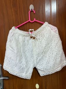 White  Beach Shorts