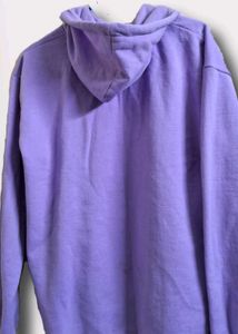 Lavender Oversized Hoodie For Girls