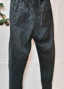 Zudio Gray High-Waisted Jeans