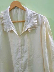 Korean Vintage Collar Shirt