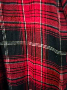 Women Red And Black Checked Casual Shirt