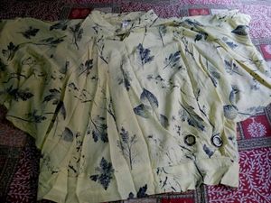Leaf Print Top