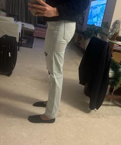 Ripped Light Wash Jeans