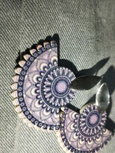 Short Mandala Art Jhumkaa