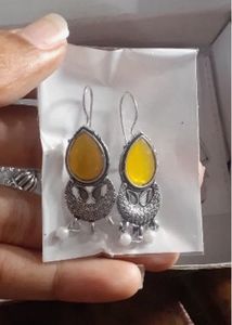 Pack of 4 Multicolor Oxidized Earrings