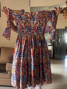Colorful Printed Dress
