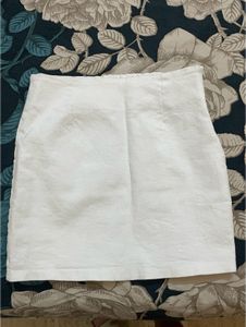 White Mini Skirt
