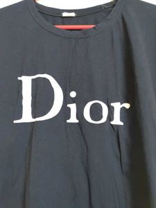 Dior Black T-Shirt Top
