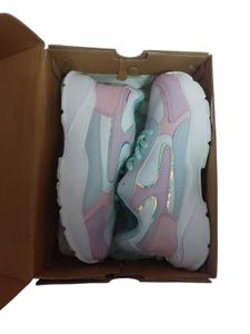 Pastel Accent Sneakers