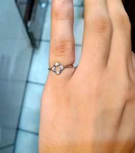 Diamond Ring Pure Silver 925