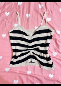 Savana Striped Knit Cami Top