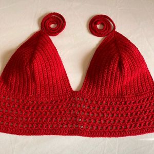 Crochet  Bikini  Top
