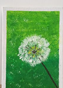 Acrylic painting on Canvas board