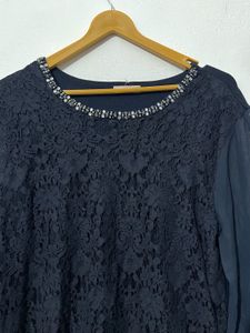 Black Lace Top