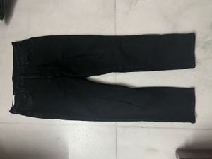 H&M Solid Black Jeans Regular Fit