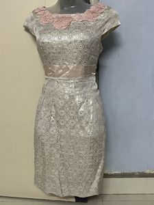 Korean Silk Silver Bodycott One Piece