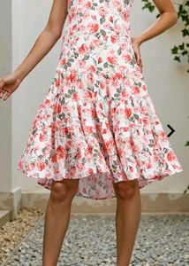 Floral Print Tiered Dress💌