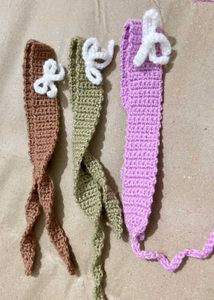 Crochet Headbands - Set of 3