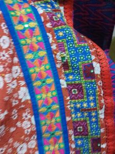 Fulkari And Stone Work Anarkali