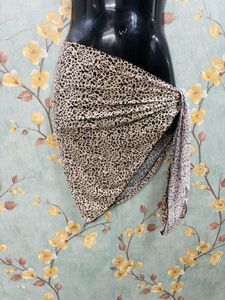 Cheetah Print Bikini Cover Up