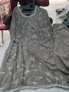 Embroidered Kurta Set