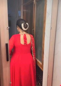 Rani Pink Anarkali Suit