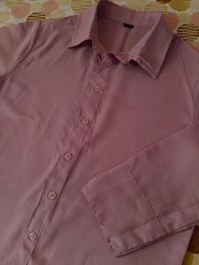 Dust Rose Formal Shirt For Women
