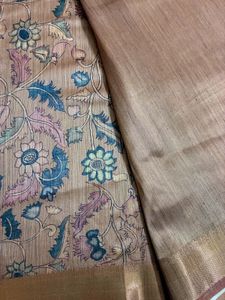 Less Used Rise Color Organza Saree