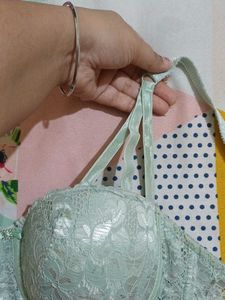 Mint Green Lace Bra-never Used