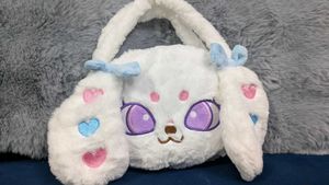 Cute Plush Puppy Handbag