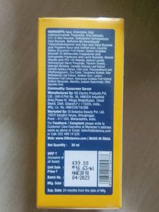 Goji Berry Sunscreen SPF 50+++ Serum 30ml