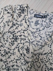 Floral Print Mini Dress