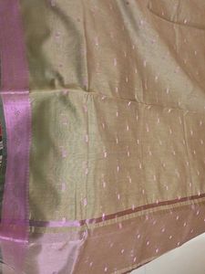 Copper Border Mehandi Green Traditional Silk Saree