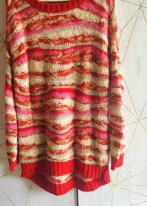 Striped Knit Sweater