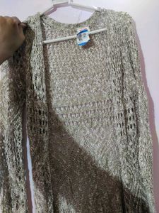 Crochet Knit Cardigan