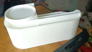 White Cosmetic Storage Organizer