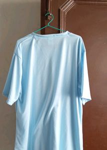 Light Blue T-Shirt in pure cotton