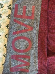 Maroon Short Sleeve Hoodie