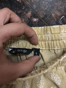 Printed Straight Indian Pants