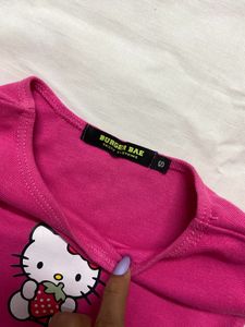 Hello Kitty Crop Top From BurgerBae