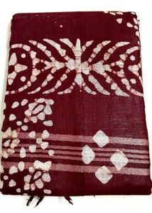 Linen Batik Saree