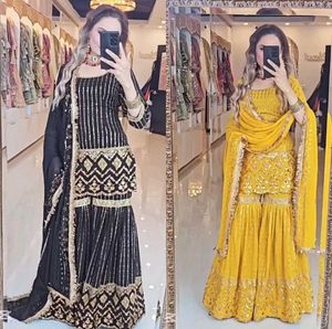 New Stayle Beautiful Pakistani Garara Dress Inpote